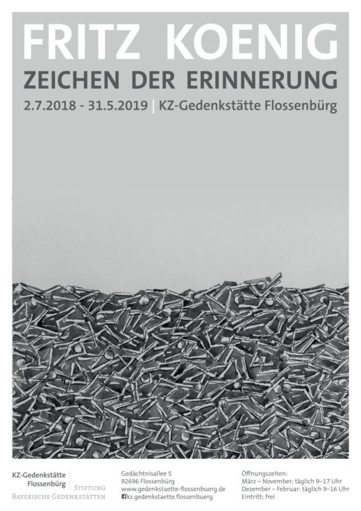 Fritz Koenig Plakat